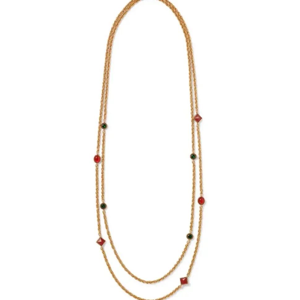 Algerian Cluster Double-Strand Necklace