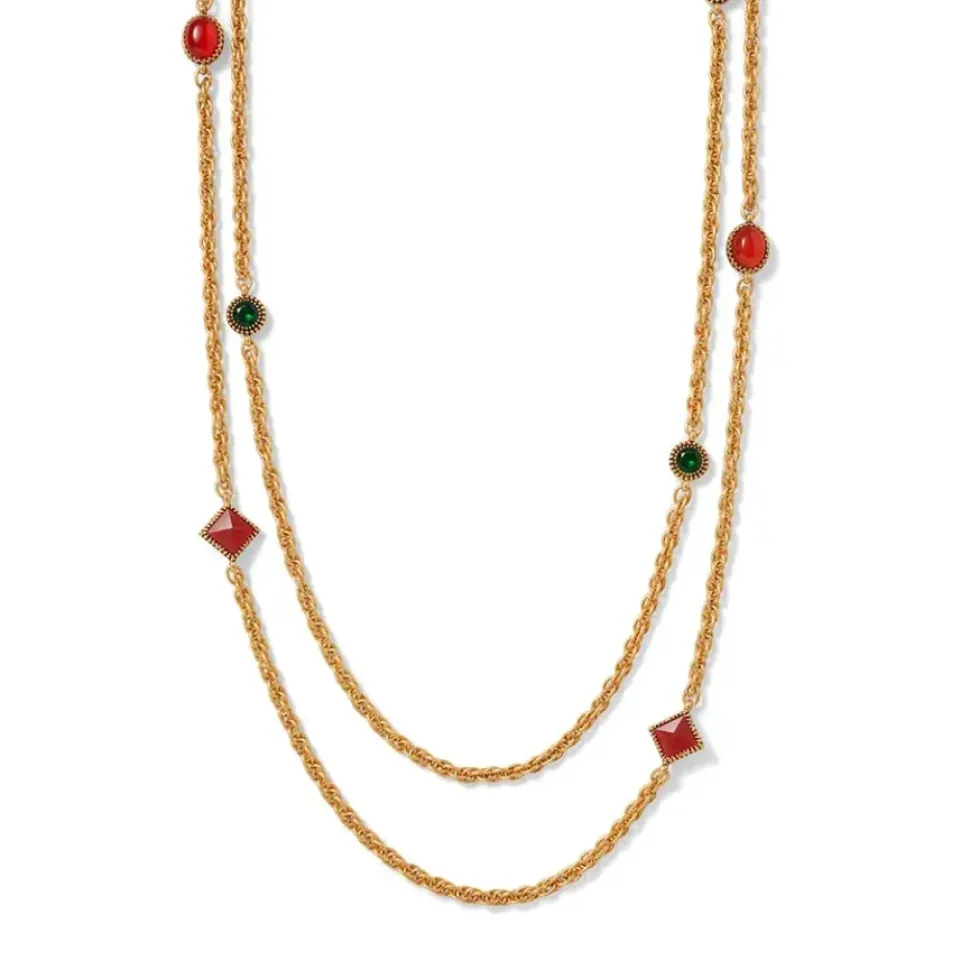 Algerian Cluster Double-Strand Necklace