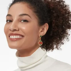 Algerian Cluster Drop Earrings