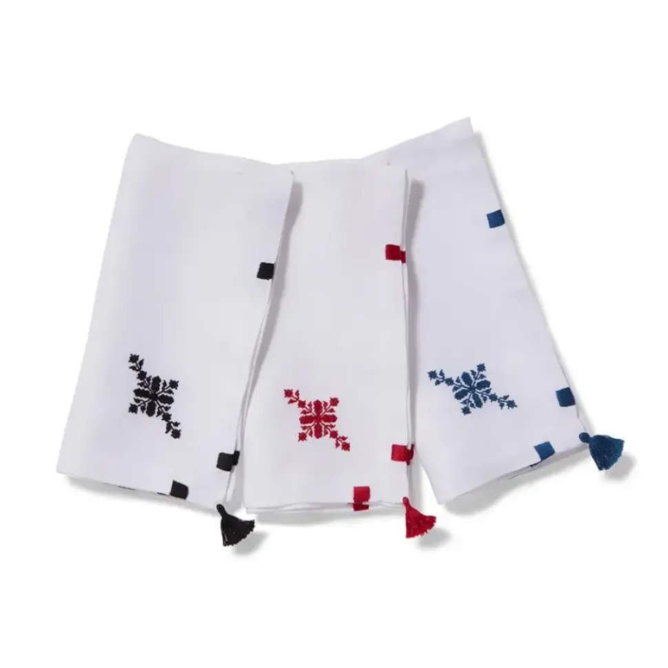 Alnour Moroccan Motif Embroidered Napkin Set