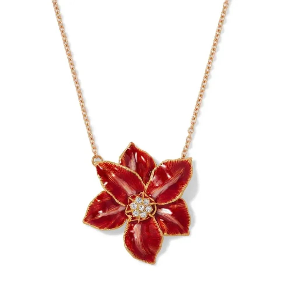 Amaryllis Pendant Necklace