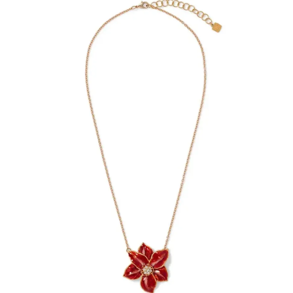 Amaryllis Pendant Necklace