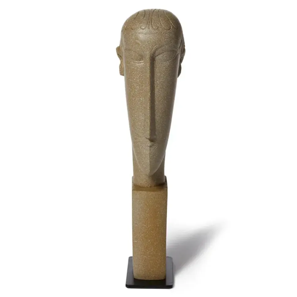Amedeo Modigliani: Green Tete Sculpture