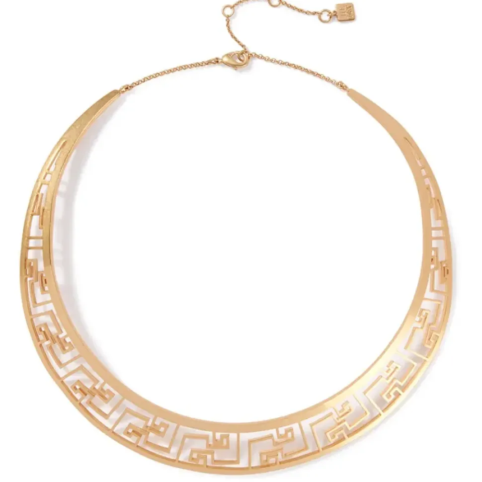 Ancient Fretwork Collar Necklace