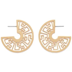 Ancient Fretwork Earrings