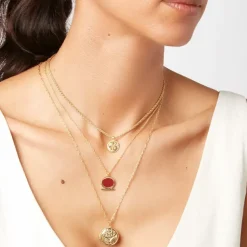 Ancient Lion Pendant Necklace