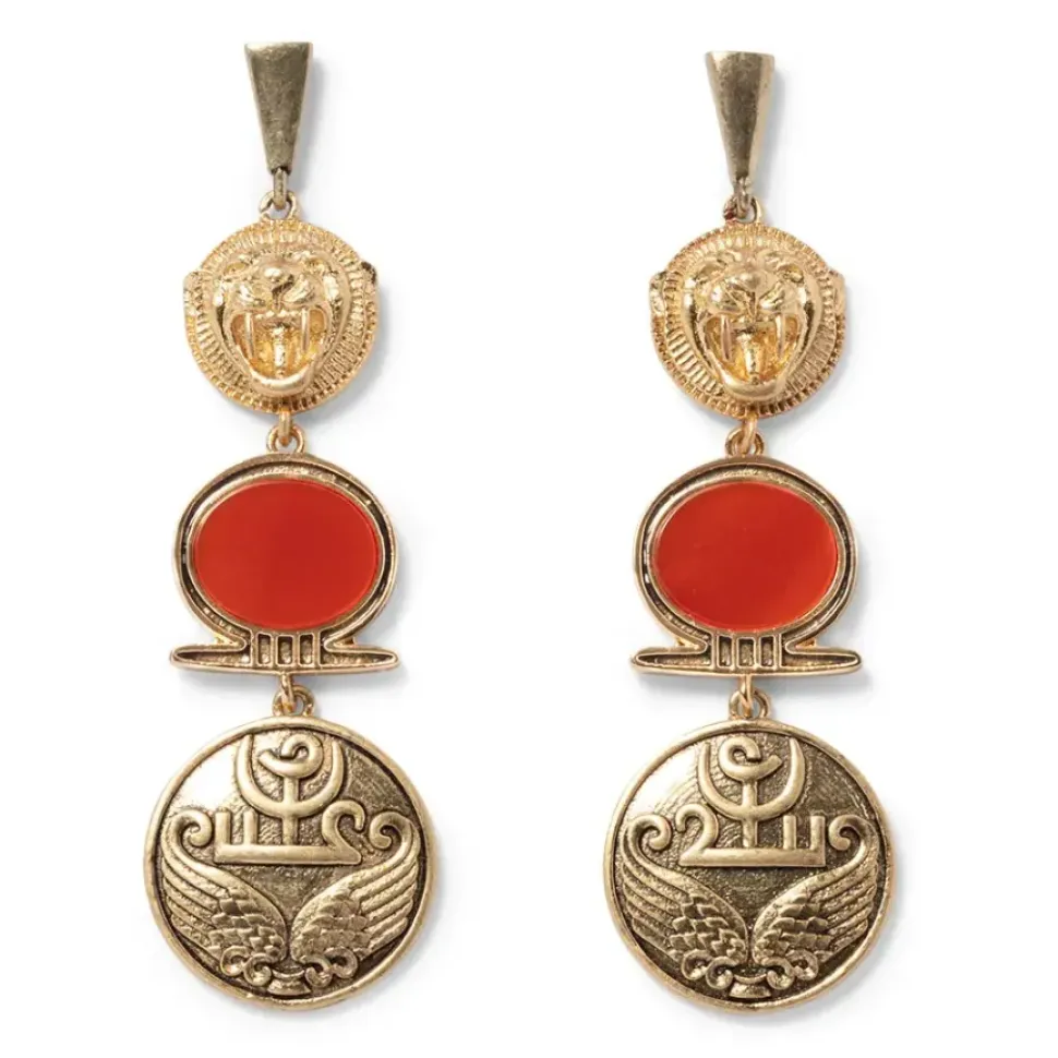 Ancient Talismans Drop Earrings