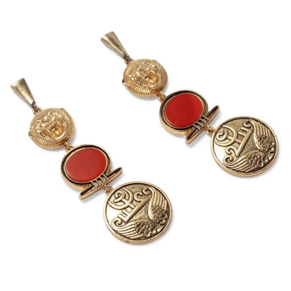 Ancient Talismans Drop Earrings
