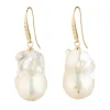Baroque Pearl Drop Earrings