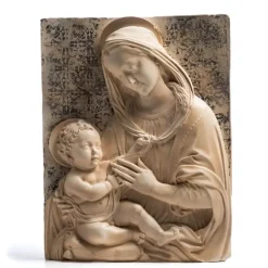 Benedetto Da Maiano: Virgin And Child Plaque