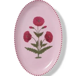 Blooming Poppies Single Motif Serving Dish