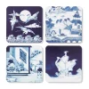 Blue & White Coasters