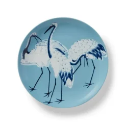 Blue & White Salad Plate Set