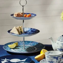 Blue & White Three-Tier Server