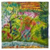 Bonnard Garden Square Silk Scarf