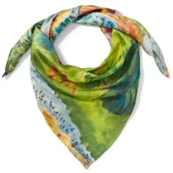 Bonnard Garden Square Silk Scarf