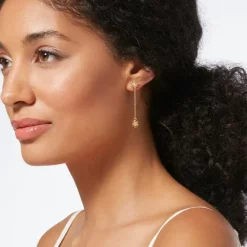 British Tree Of Life Drop Earrings