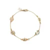 British Tree Of Life Five-Charm Bracelet