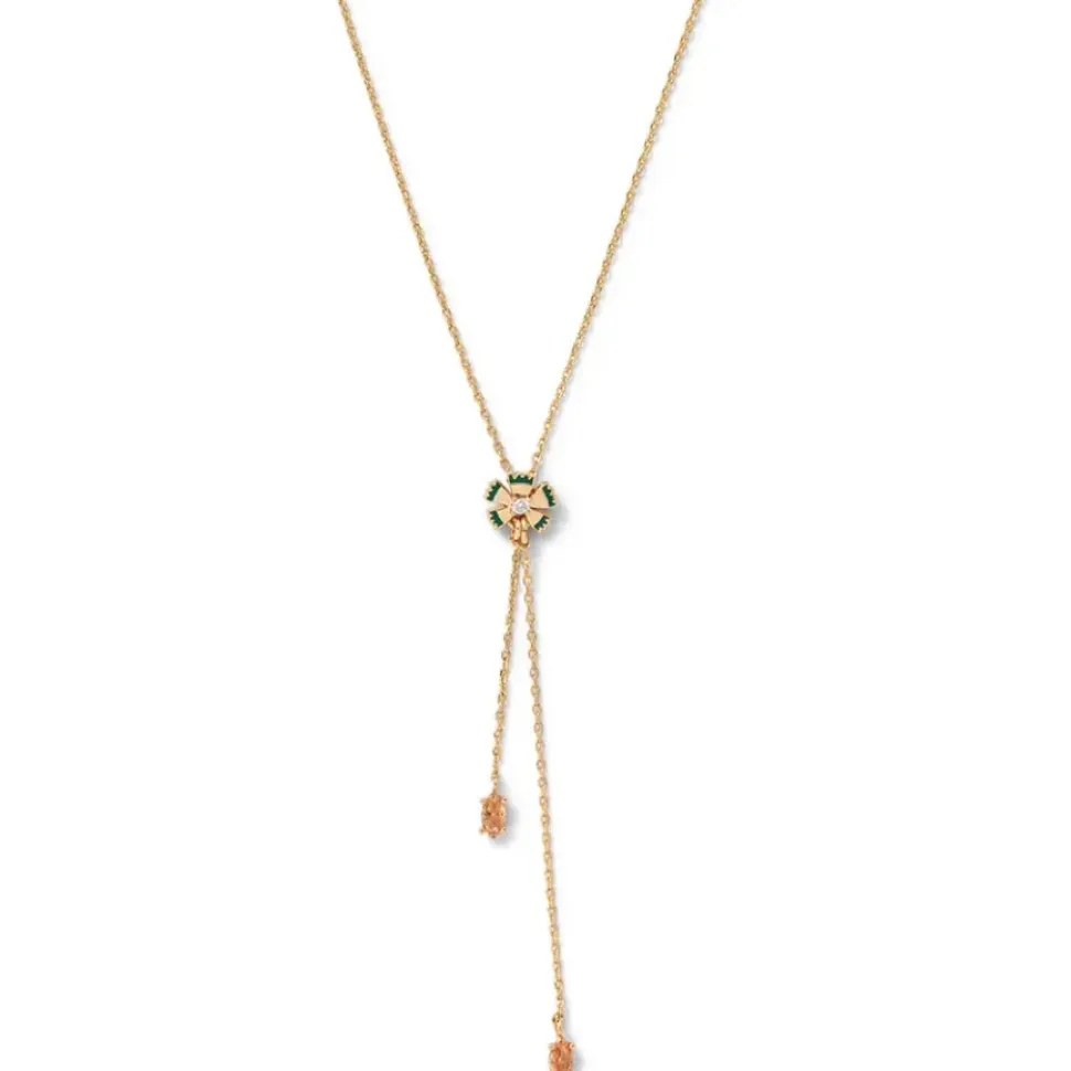 British Tree Of Life Lariat Necklace