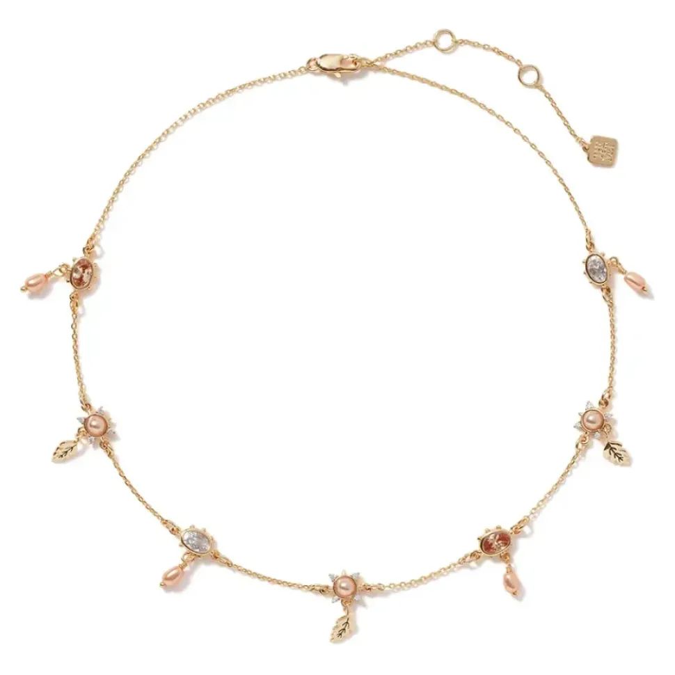 British Tree Of Life Short Charm Necklace