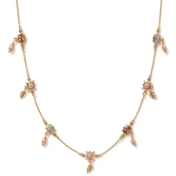 British Tree Of Life Short Charm Necklace