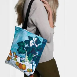 Cezanne Apples And Primroses Tote
