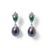 Chelsea Peacock Pearl Drop Earrings