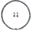 Chelsea Peacock Pearl Necklace And Drop Earrings Set