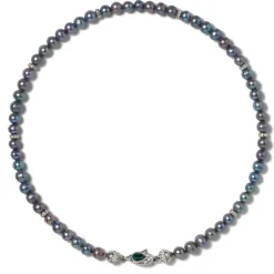 Chelsea Peacock Pearl Necklace