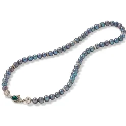 Chelsea Peacock Pearl Necklace