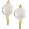 Coin Pearl Earrings