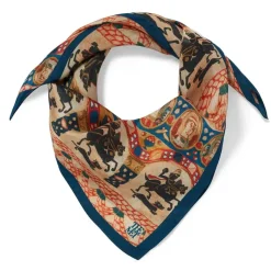 Coptic Horsemen Silk Neckerchief