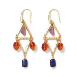Cypriot Gems Chandelier Earrings