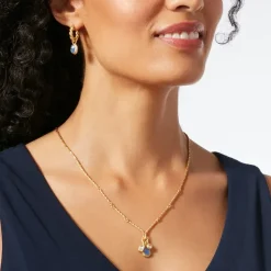Cypriot Twist Pendant Necklace