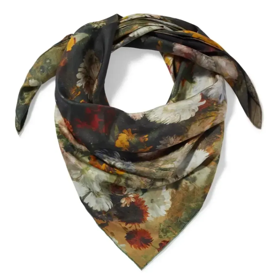 Degas Impressions Double-Sided Square Silk Scarf