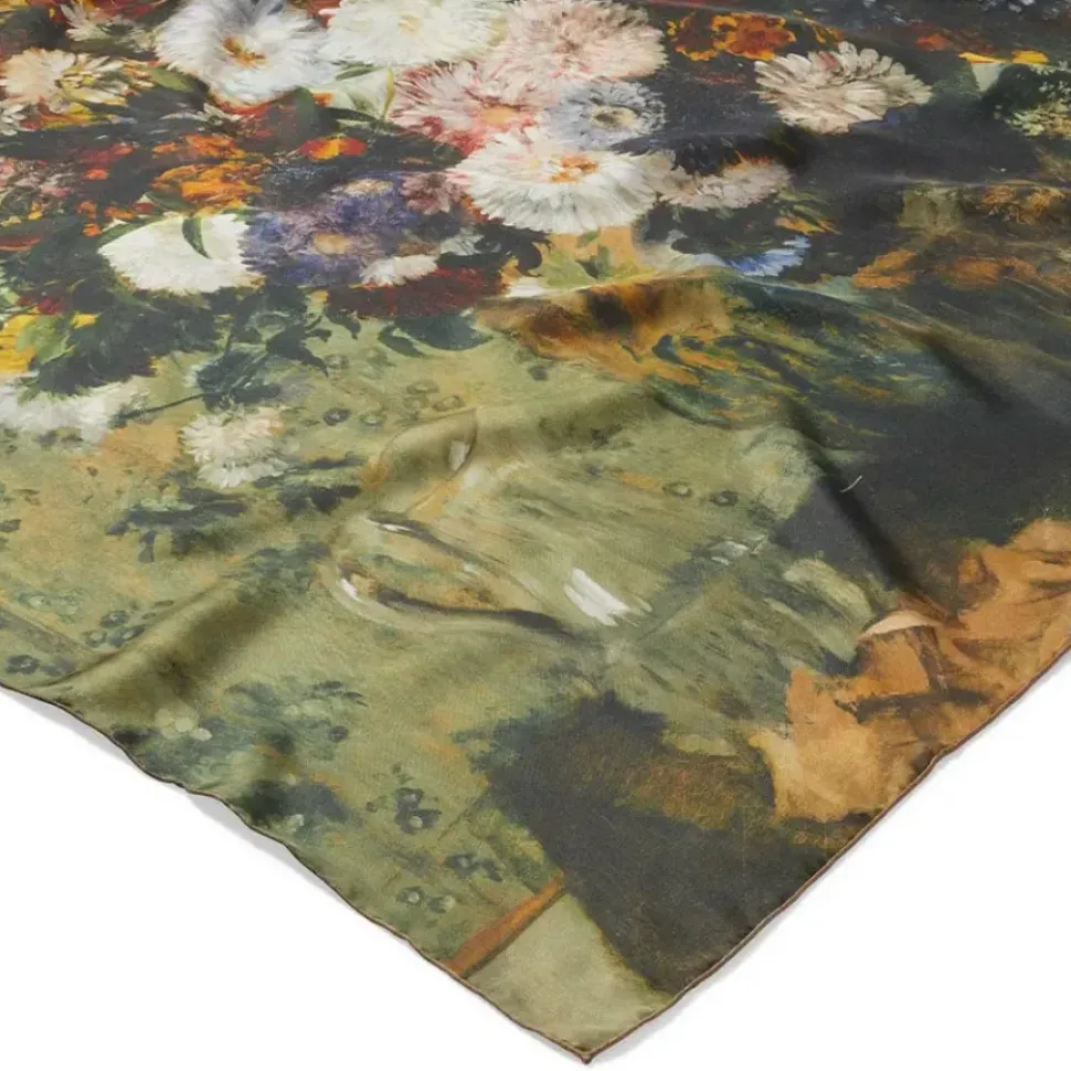 Degas Impressions Double-Sided Square Silk Scarf