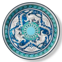 De Morgan Stylized Dragons Lacquer Tray