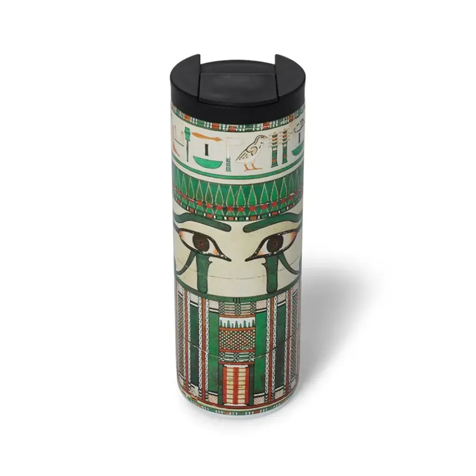 Egyptian Coffin Travel Mug