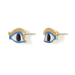 Egyptian Eye Stud Earrings