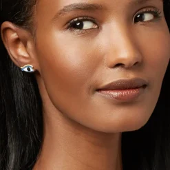 Egyptian Eye Stud Earrings