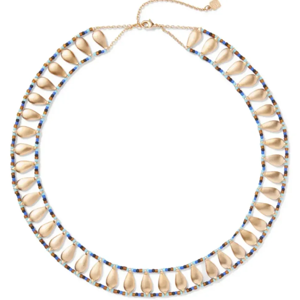 Egyptian Fringe Collar Necklace