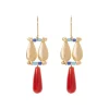 Egyptian Fringe Drop Earrings
