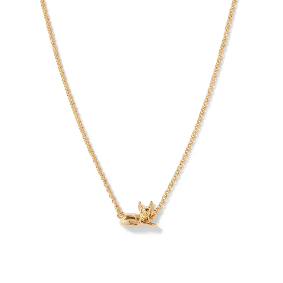 Egyptian New Kingdom Cat Pendant Necklace