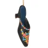 Embroidered Mule Shoe Ornament