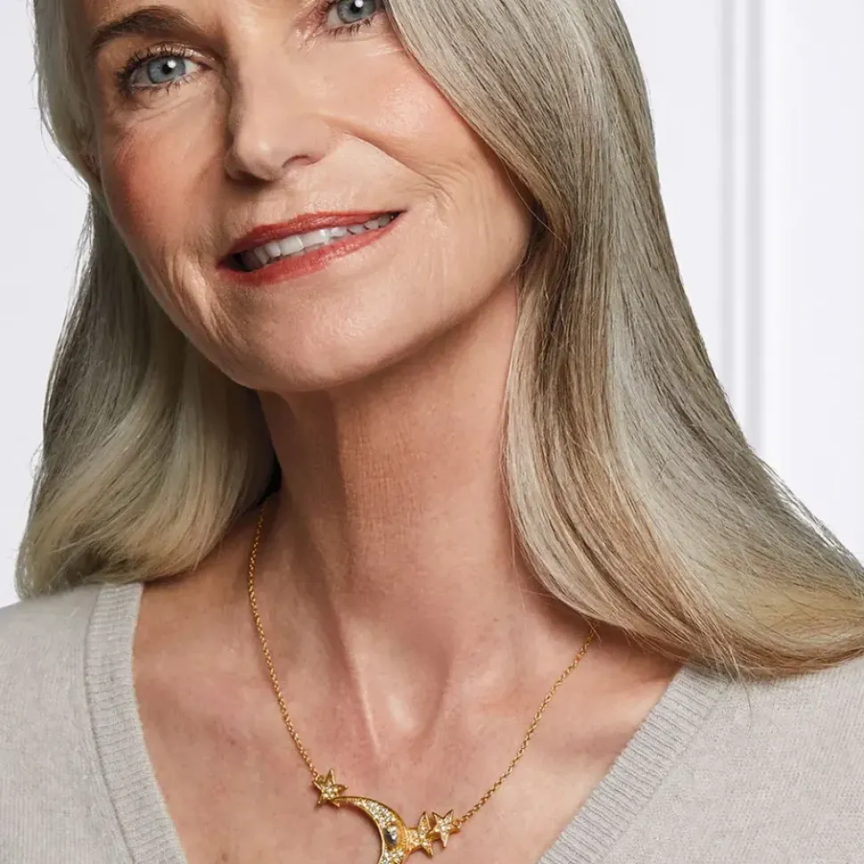 Erte Celestial Pendant Necklace