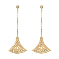 Erte Zizi Necklace And Drop Earrings Set