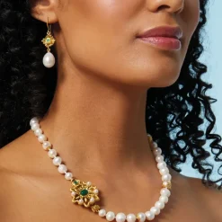 French Amor Double-Drop Earrings