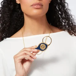 French Loupe Magnifier Pendant Necklace