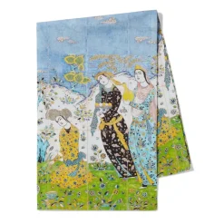 Garden Gathering Tea Towel