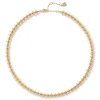 Golden Disc Necklace
